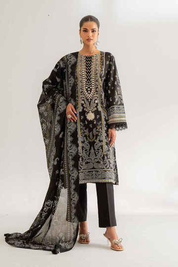 Nishat Linen 3 Piece - Flatbed Paste Embroidered Suit - 42501666 Online Shopping